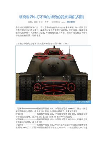 包含坦克世界d系车弱点的词条